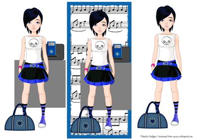Young Girl with Ipod 1