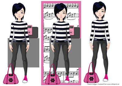 Young Girl with Ipod 2