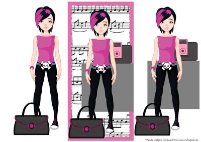 Young Girl with Ipod 3
