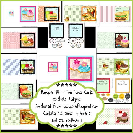 Bumper Kit - Fun Foods Cards