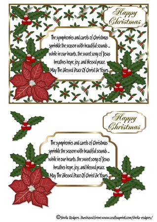 Christmas Verse Card 2 - Religious