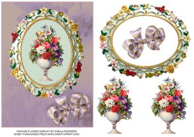 Vintage Flower Display