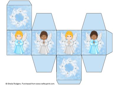 All in One Gift Box - Christmas Angels