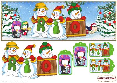 Snowmen Names Large Dl - Rio