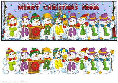 Snowmen Place Names - Thornhill