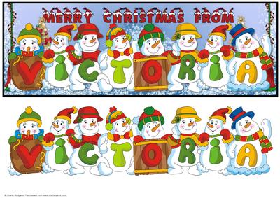 Snowmen Place Names - Victoria