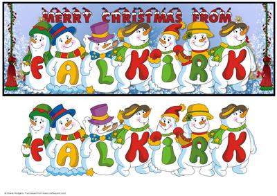 Snowmen Place Names - Falkirk