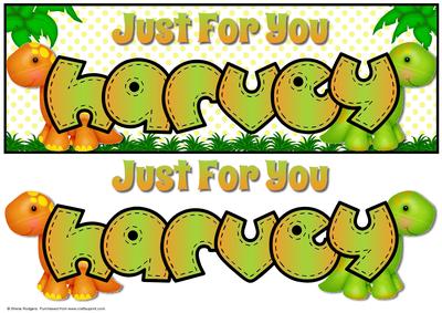 Just for You Dinosaurs - Harvey