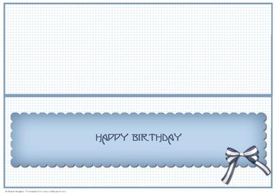 Day of the Year Birthday - December Insert
