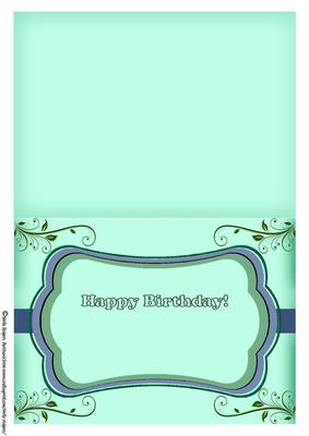 Day of the Year Birthday - January Insert