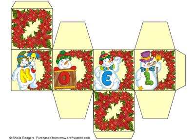 All in One Gift Box - Noel Snowmen 2