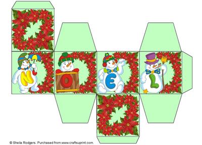 All in One Gift Box - Noel Snowmen 3