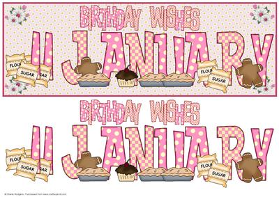 Day of the Year Birthday - Female January 11