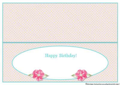 Day of the Year Birthday - Female February Insert
