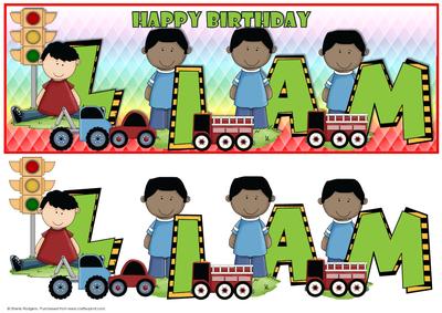 Large Dl - Liam Boys Toys