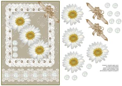 Pearls, Daisies and Lace