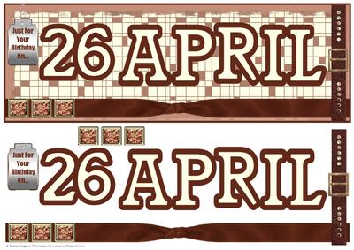 Day of the Year - April 26