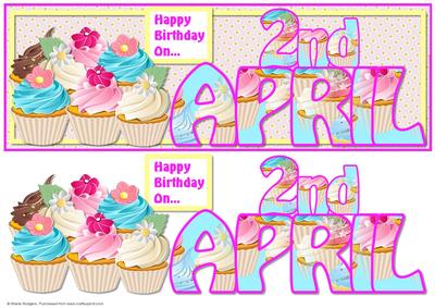 Day of the Year Female - April 2