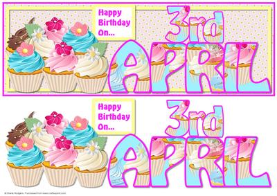 Day of the Year Female - April 3