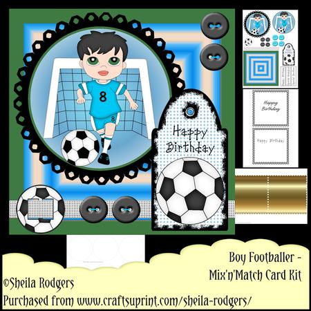 Mixnmatch Mini Kit - Boy Footballer