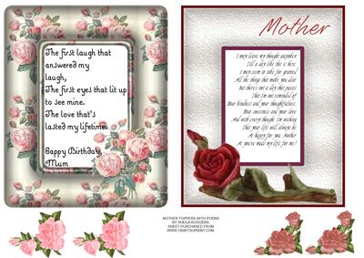 Mother Toppers with Poems