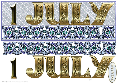 Day of the Year - July 1