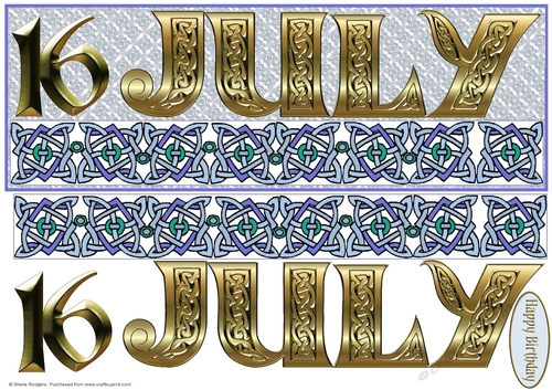Day of the Year - July 16