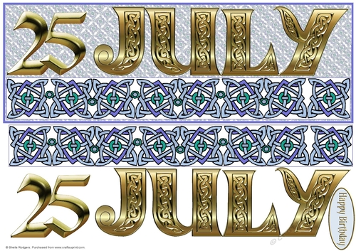 Day of the Year - July 25