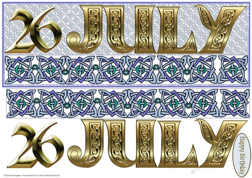 Day of the Year - July 26