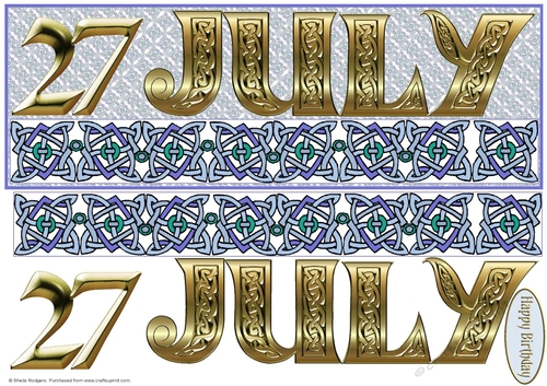 Day of the Year - July 27