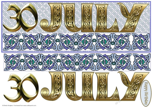 Day of the Year - July 30