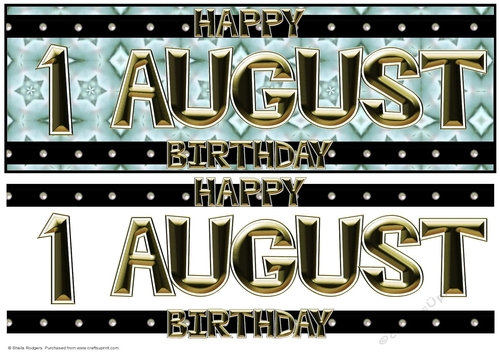 Day of the Year - August 1