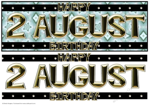Day of the Year - August 2