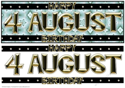 Day of the Year - August 4