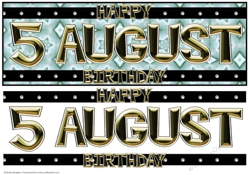 Day of the Year - August 5