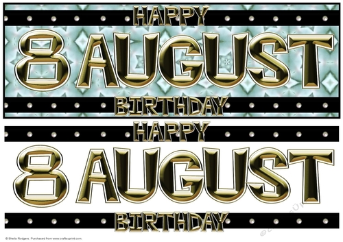 Day of the Year - August 8