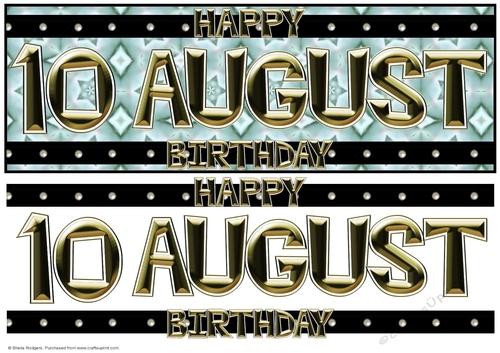 Day of the Year - August 10