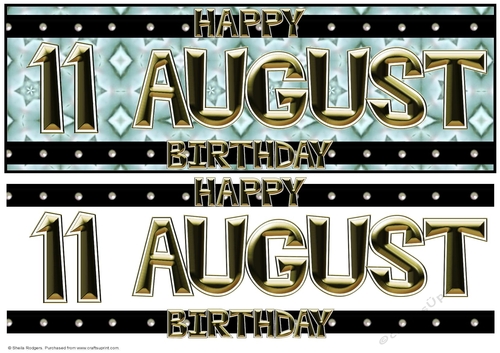 Day of the Year - August 11