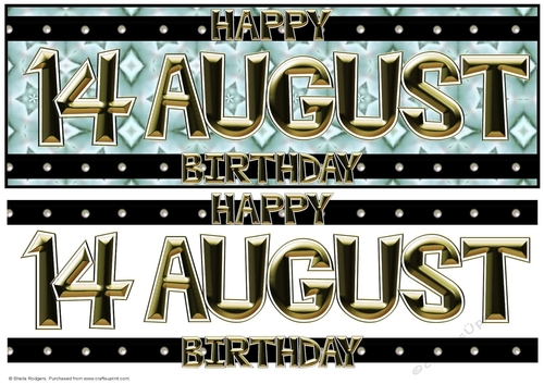 Day of the Year - August 14