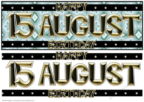 Day of the Year - August 15