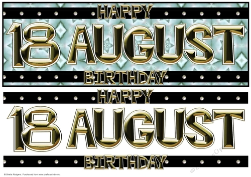 Day of the Year - August 18
