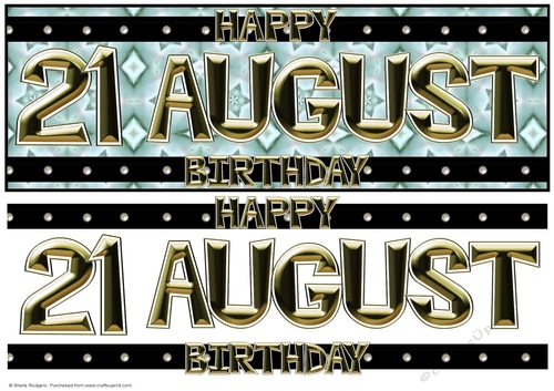 Day of the Year - August 21
