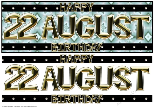 Day of the Year - August 22