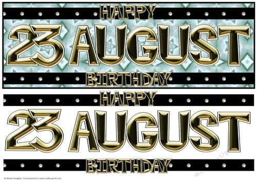 Day of the Year - August 23