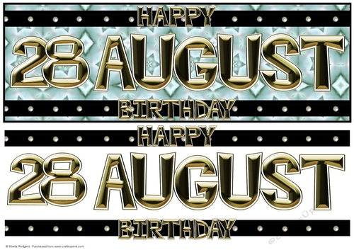 Day of the Year - August 28