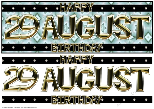 Day of the Year - August 29