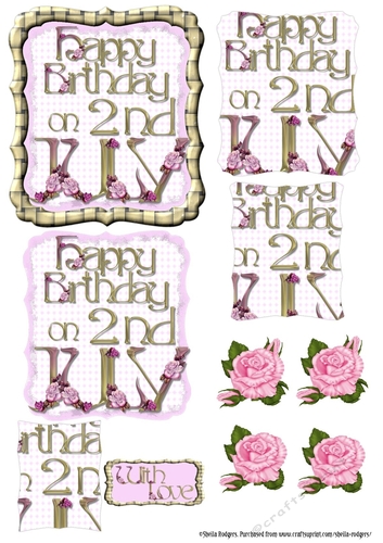 Day of the Year - Female - July 2