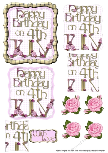 Day of the Year - Female - July 4