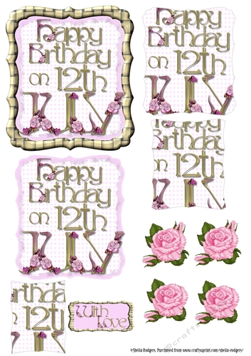 Day of the Year - Female - July 12