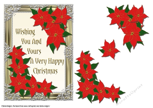 Christmas Poinsettias 2